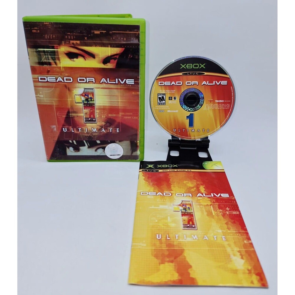 Dead or Alive 1 Ultimate (Microsoft Xbox, 2004) Complete CIB Tested